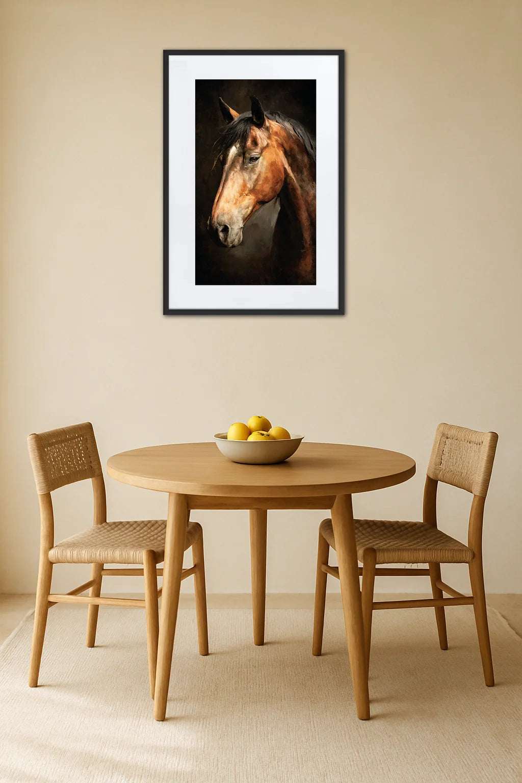 Tableau Deco Cheval