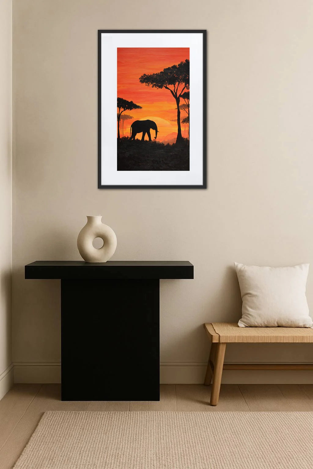 Tableau Déco Éléphant