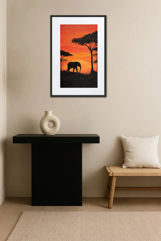 Tableau Déco Éléphant