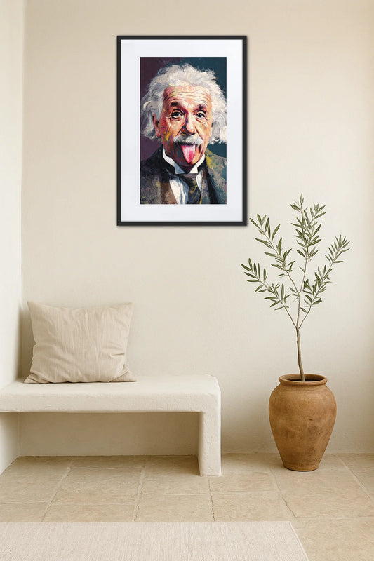 Tableau Einstein Pop Art