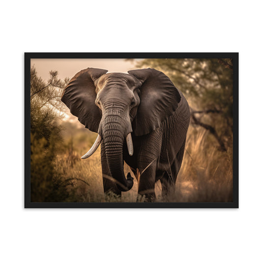 Tableau Éléphant Afrique