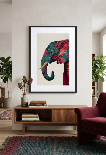 Tableau éléphant indien
