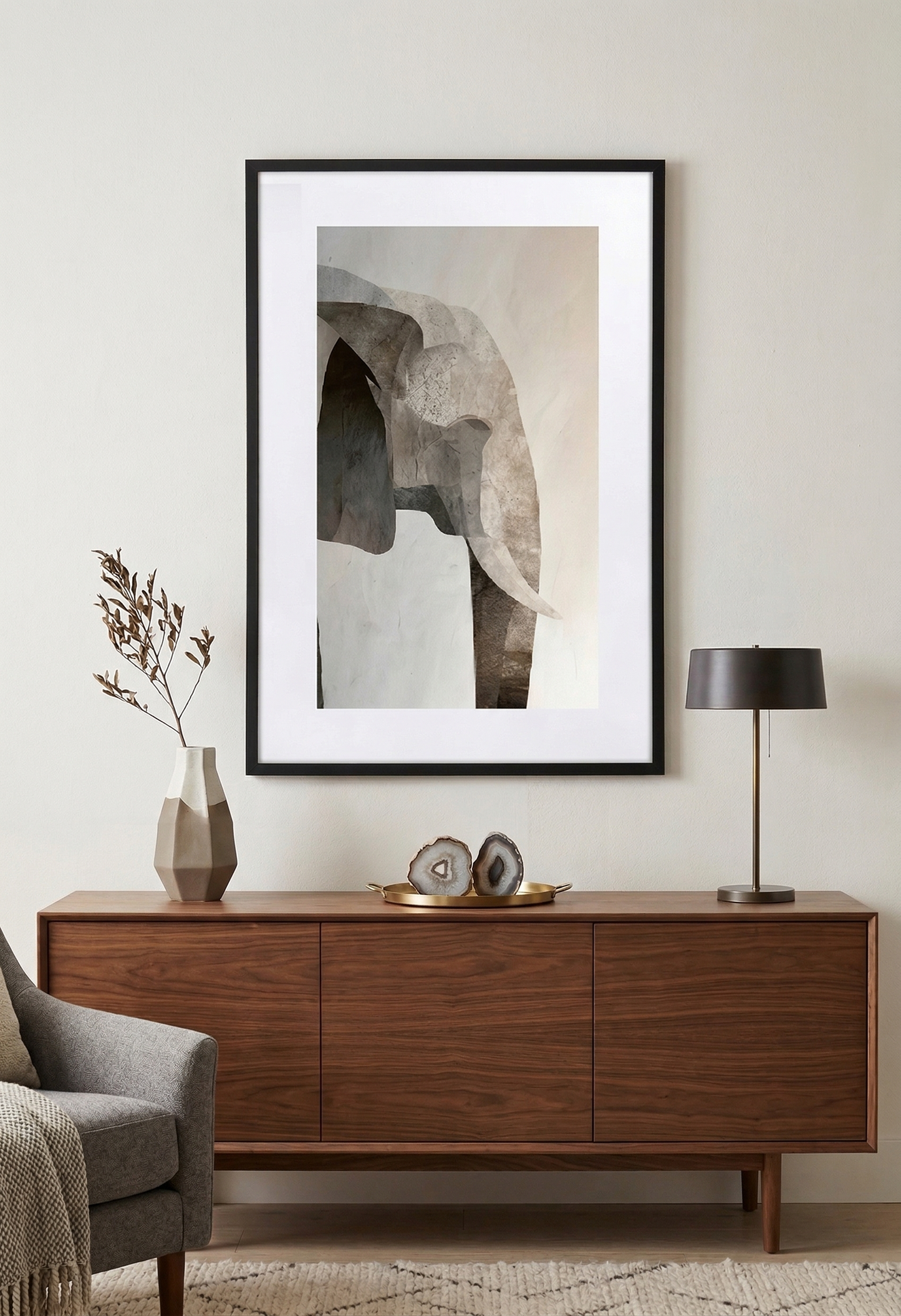 Tableau éléphant moderne