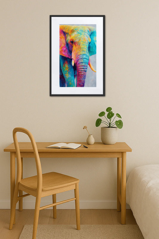 Tableau Éléphant Peinture