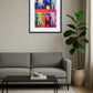 Tableau Elephant Pop Art Répétition