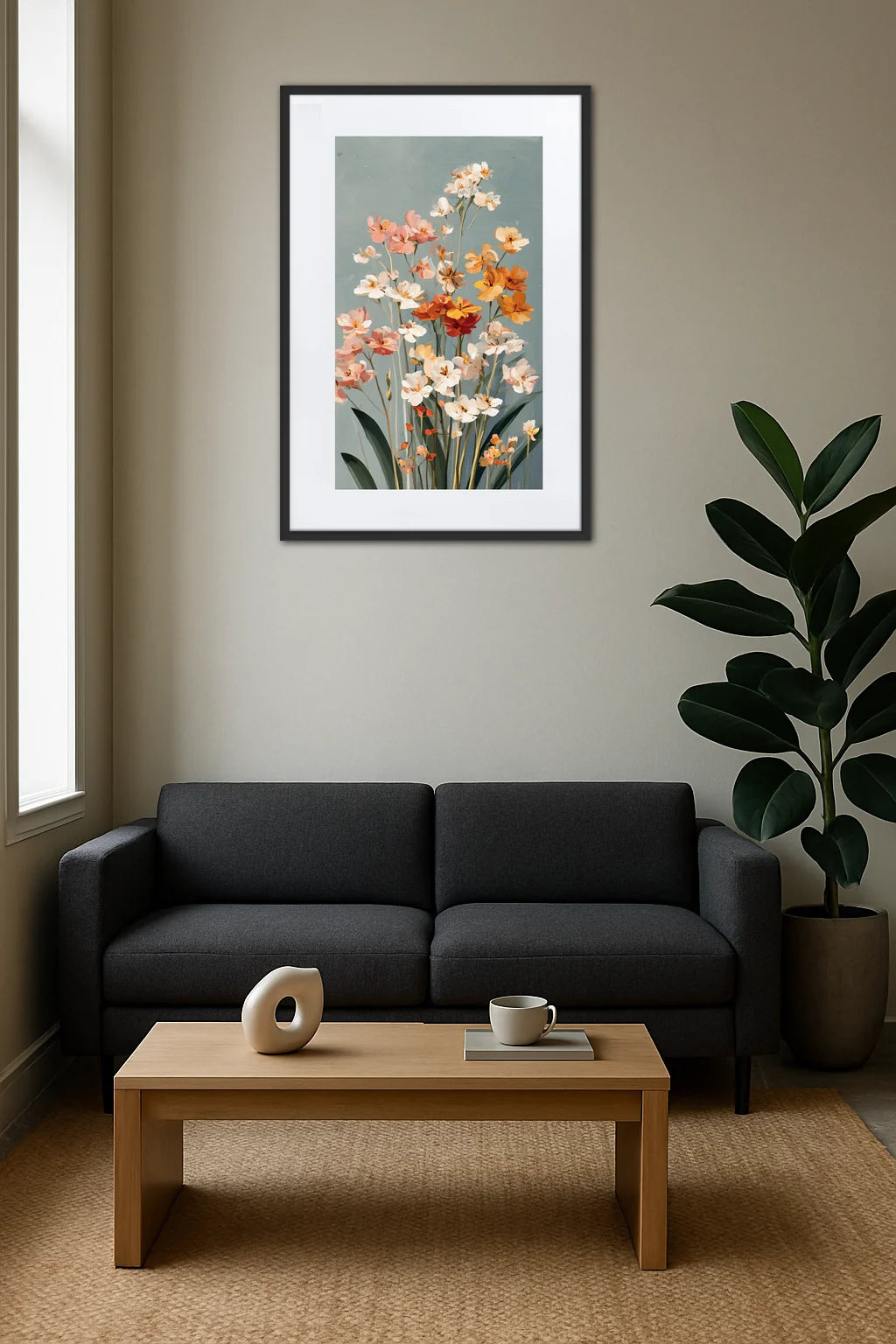 Tableau Fleur Botanique
