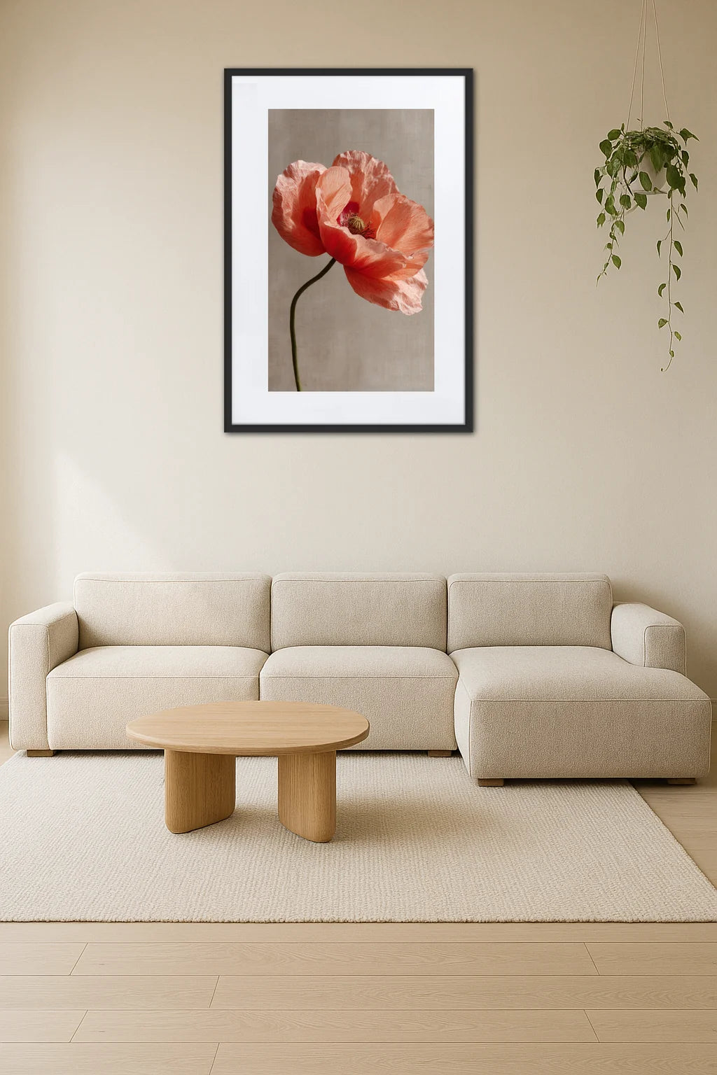 Tableau Fleur Coquelicot