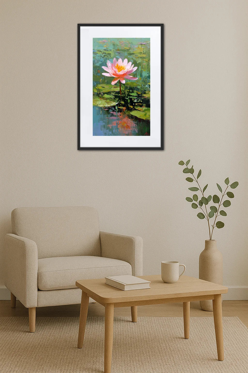 Tableau Fleur De Lotus