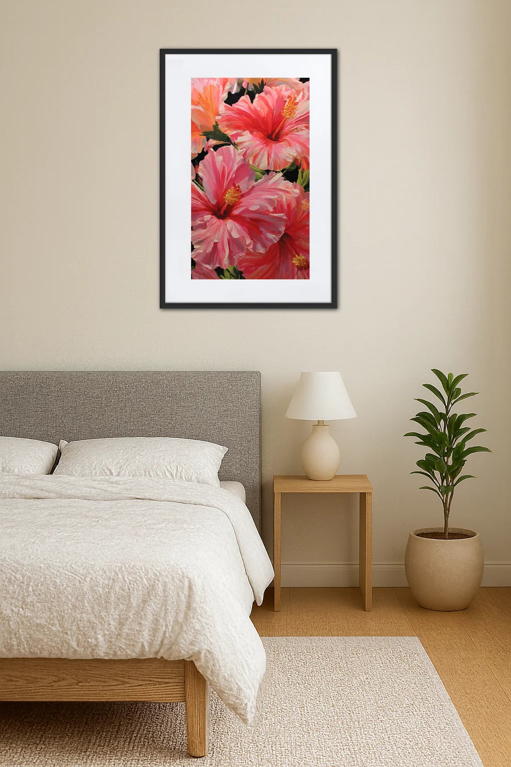 Tableau Fleur Hibiscus