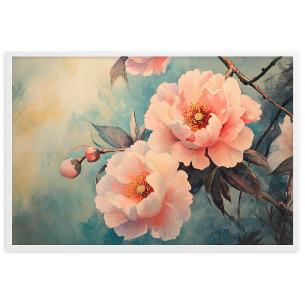 Tableau Fleur Japonaise