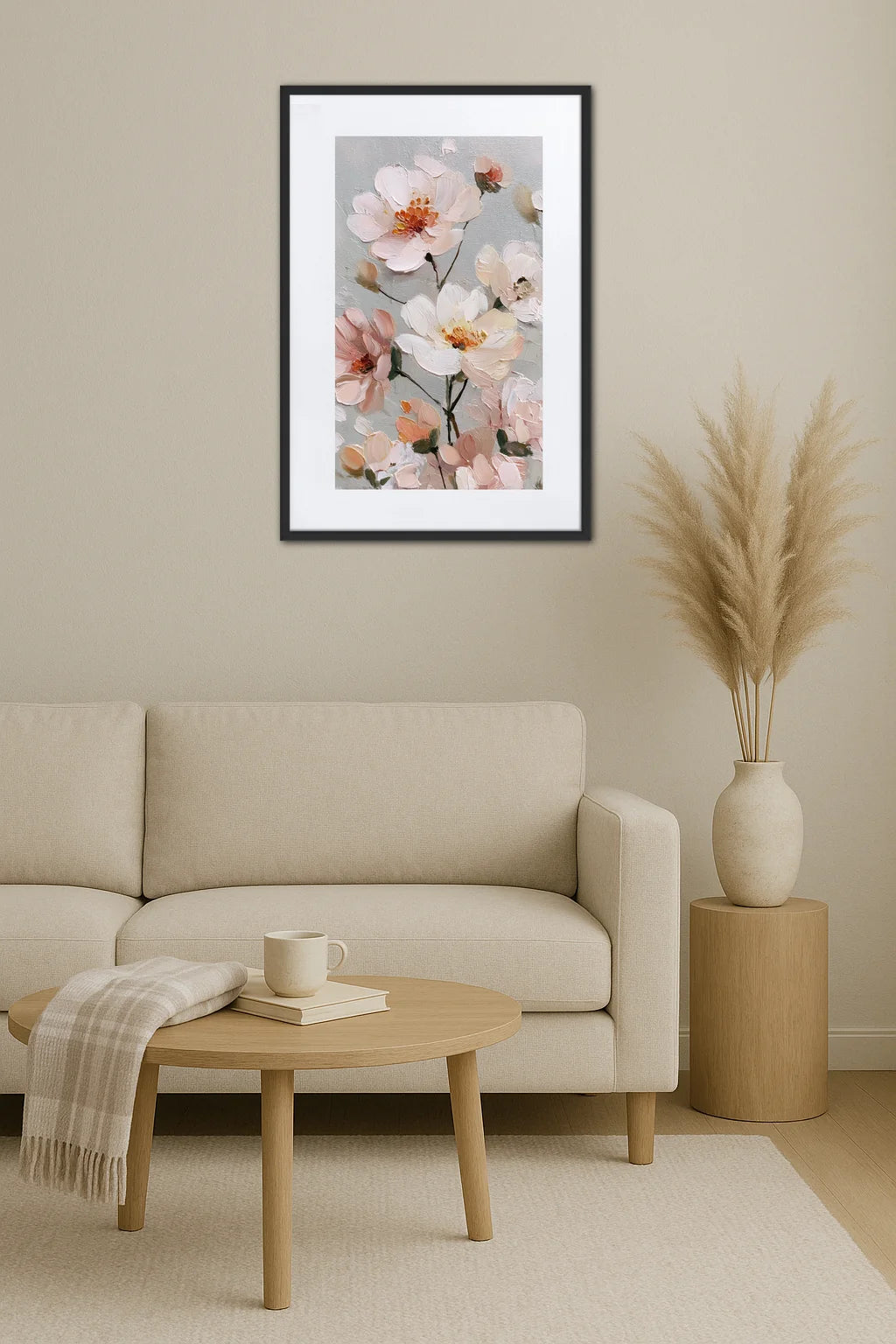 Tableau Fleur Peinture