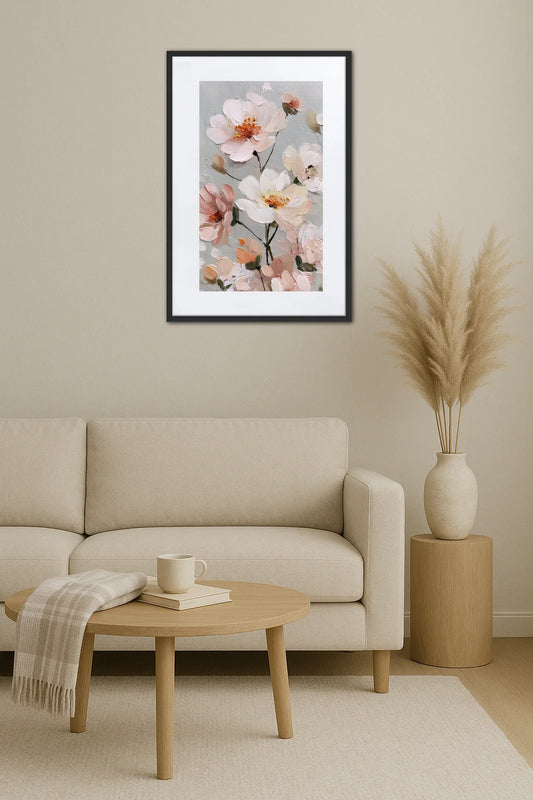 Tableau Fleur Peinture