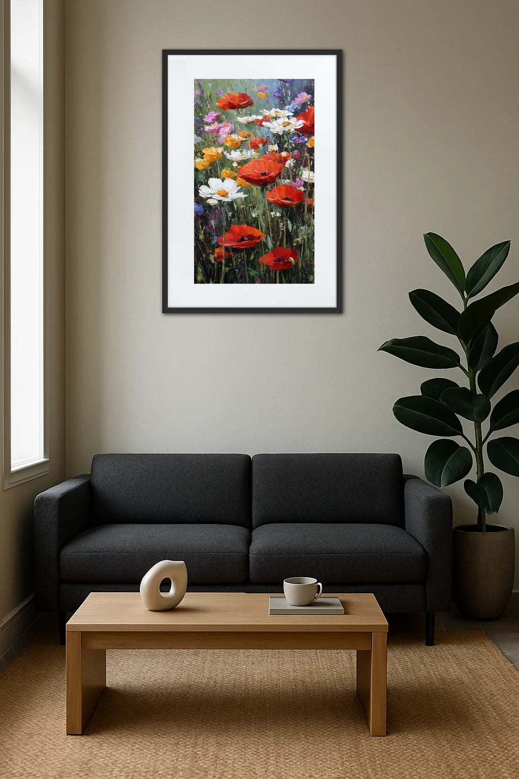 Tableau Fleurs Des Champs