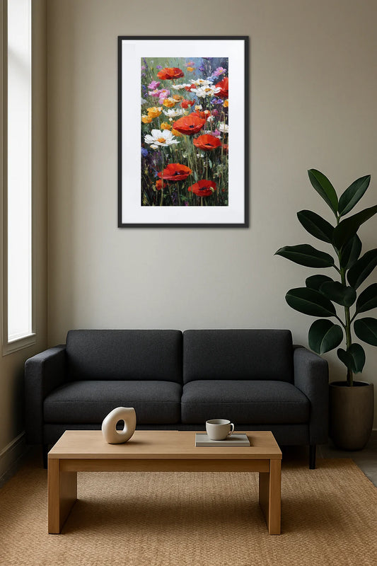 Tableau Fleurs Des Champs