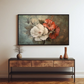 Tableau fleurs vintage mockup