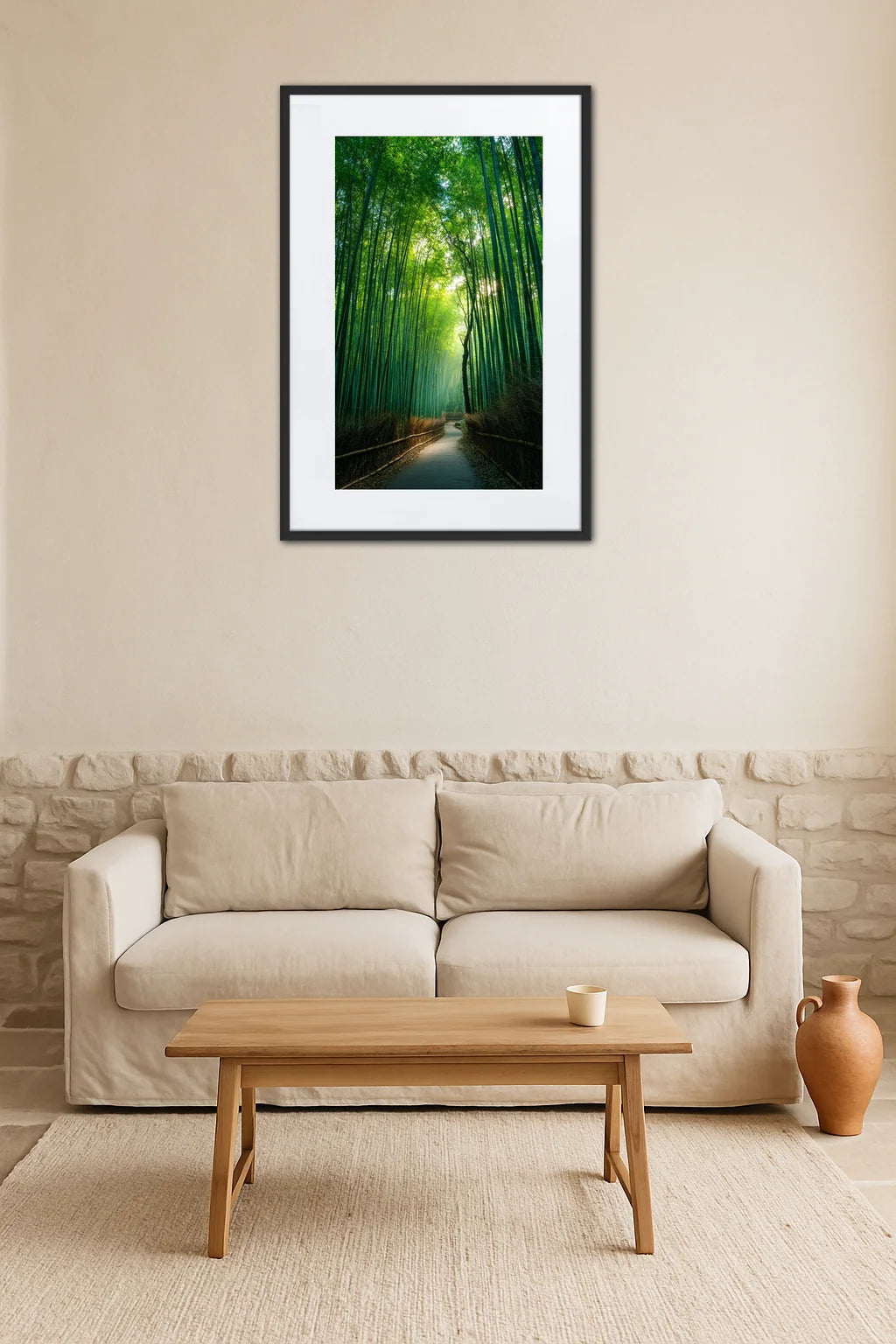 Tableau Foret Japonaise