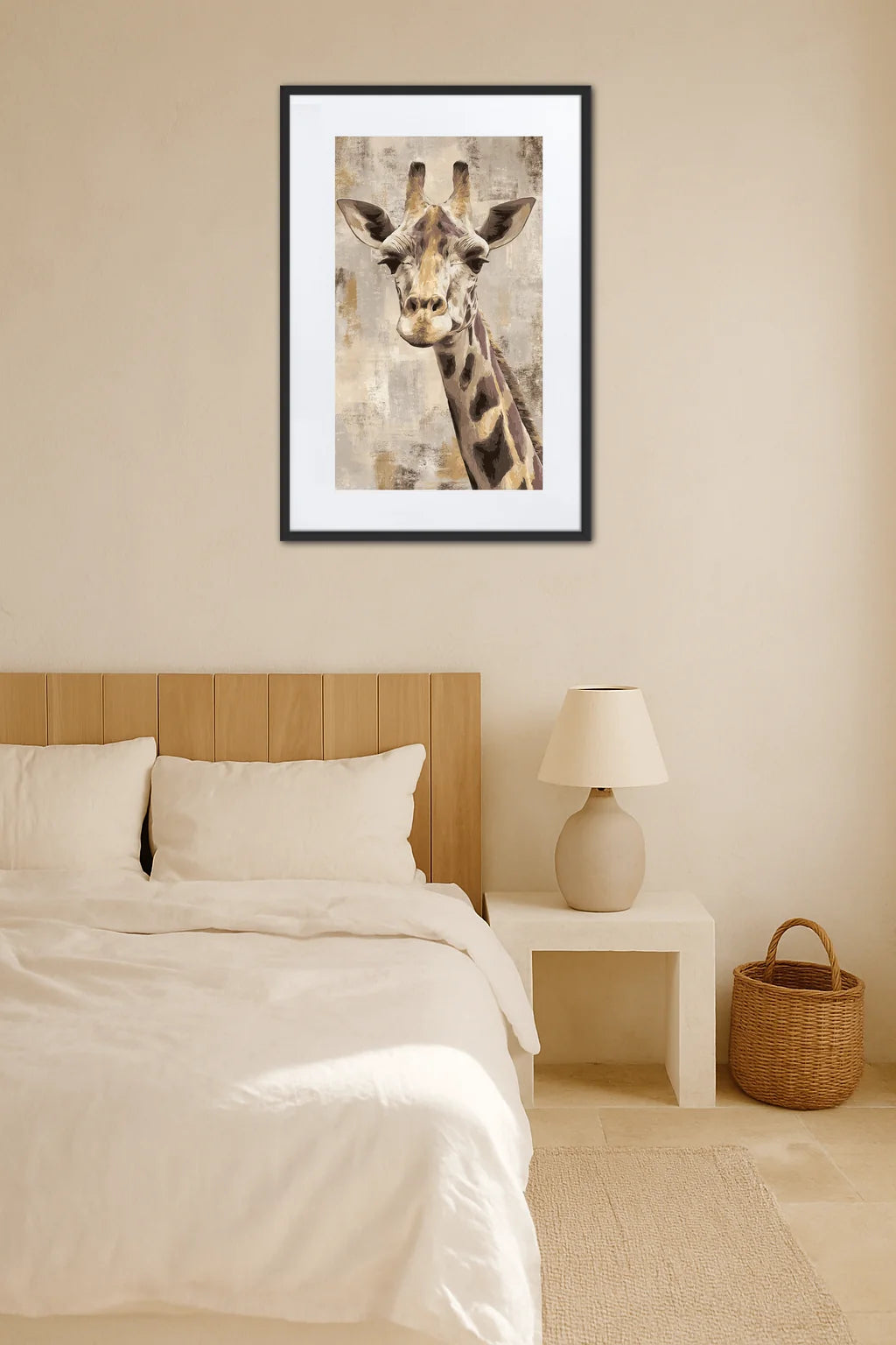 Tableau Girafe Moderne