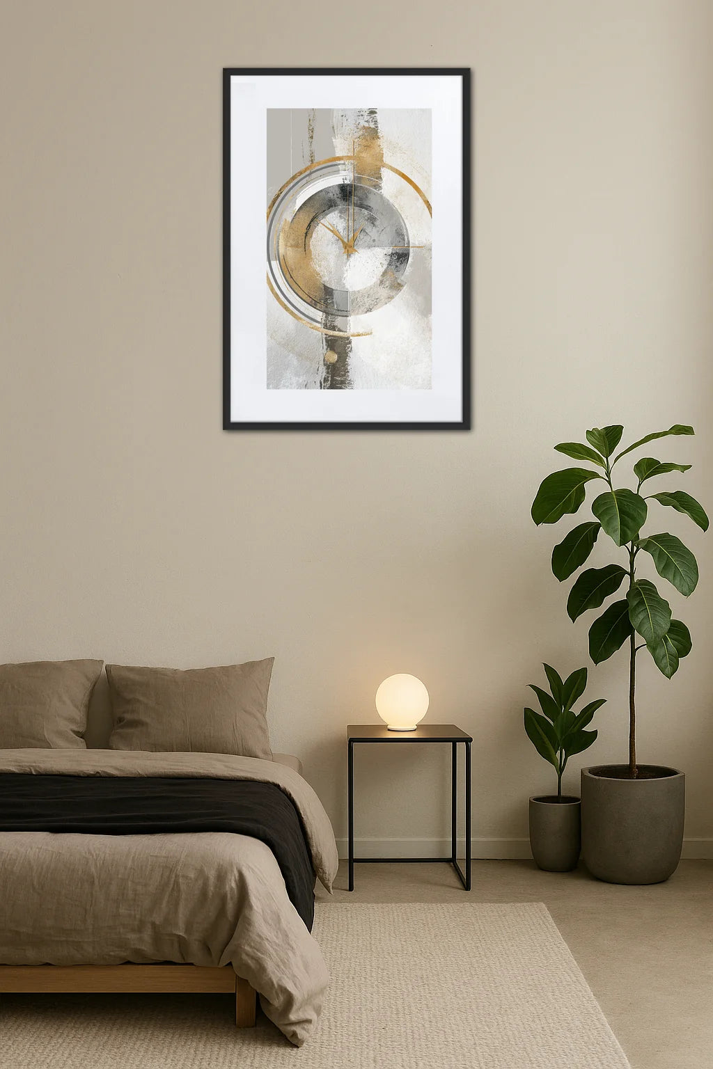 Tableau Horloge Moderne
