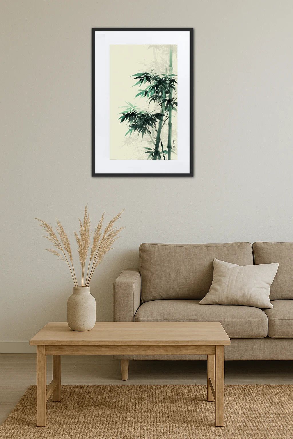 Tableau Japonais Bambou