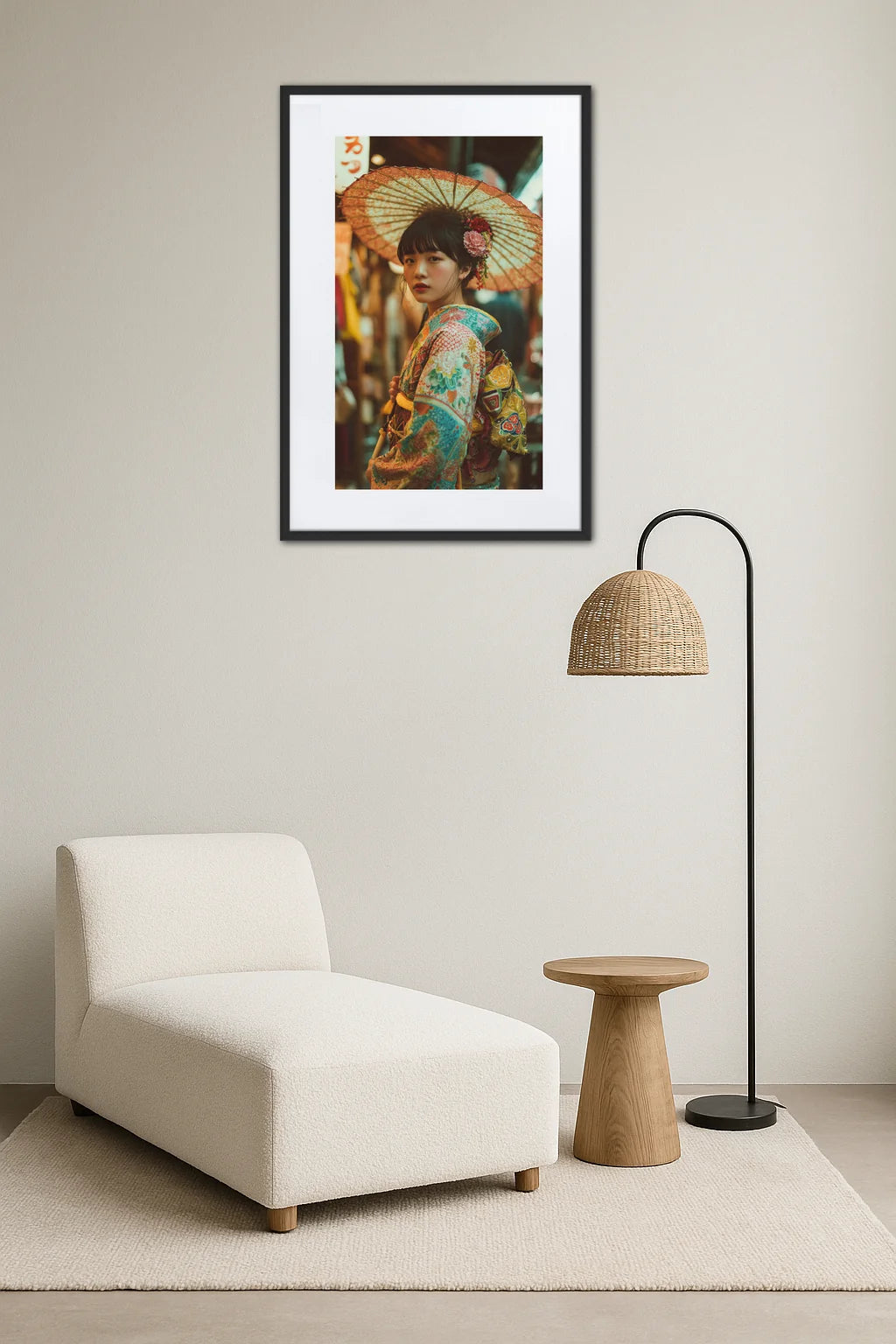 Tableau Japonais Femme