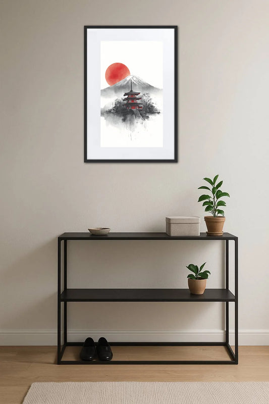 Tableau Japonais Salon