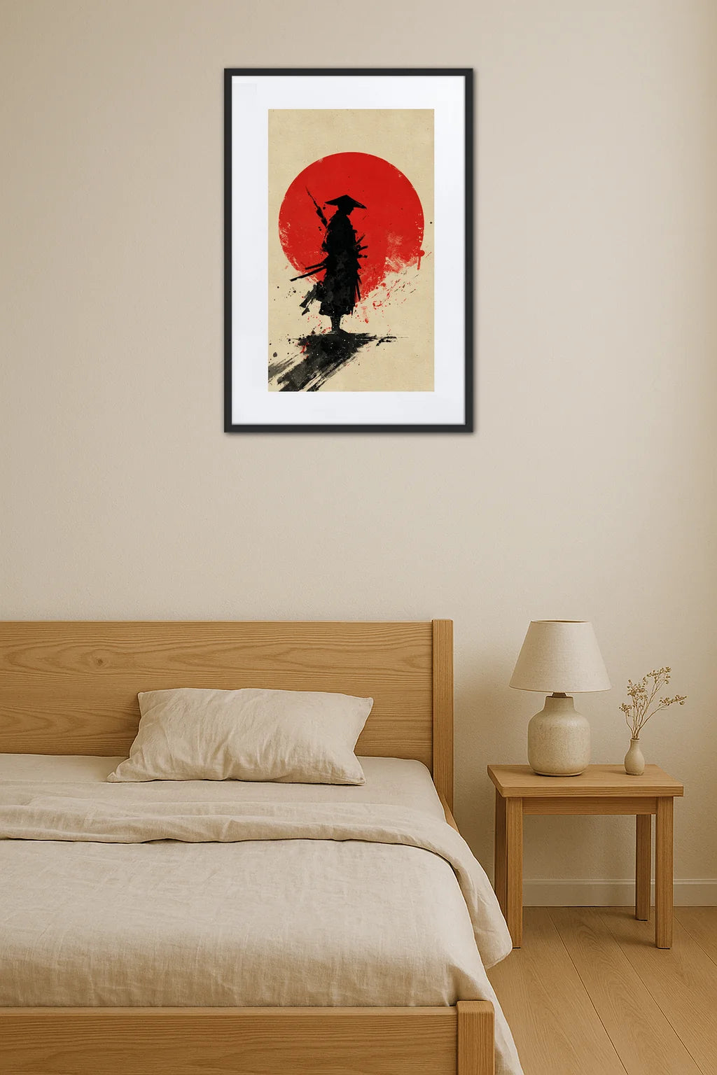 Tableau Japonais Samourai