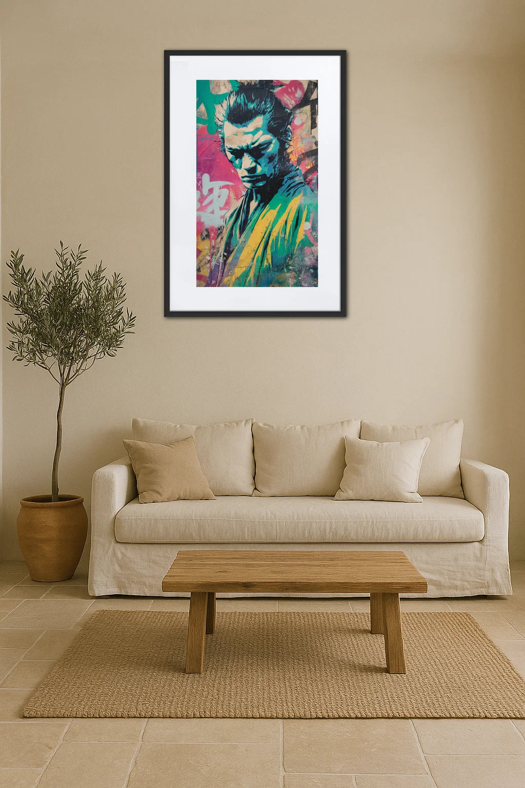 Tableau Japonais Street Art