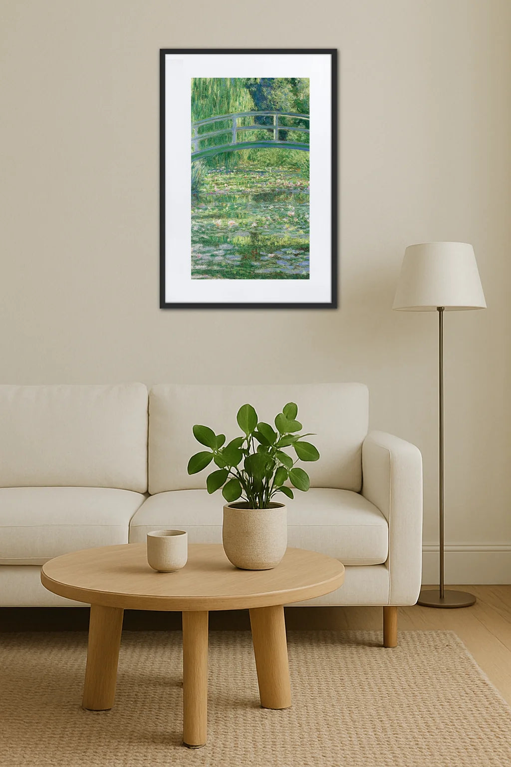 Tableau Japonais Vert