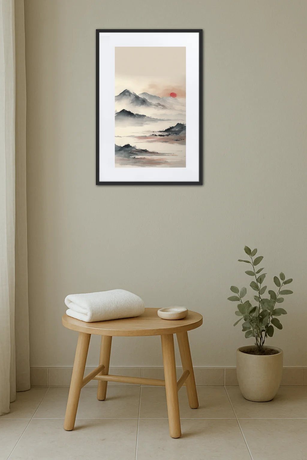 Tableau Japonais Zen