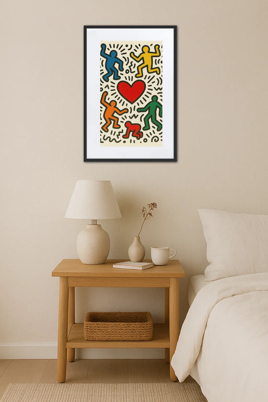 Tableau Keith Haring Pop Art