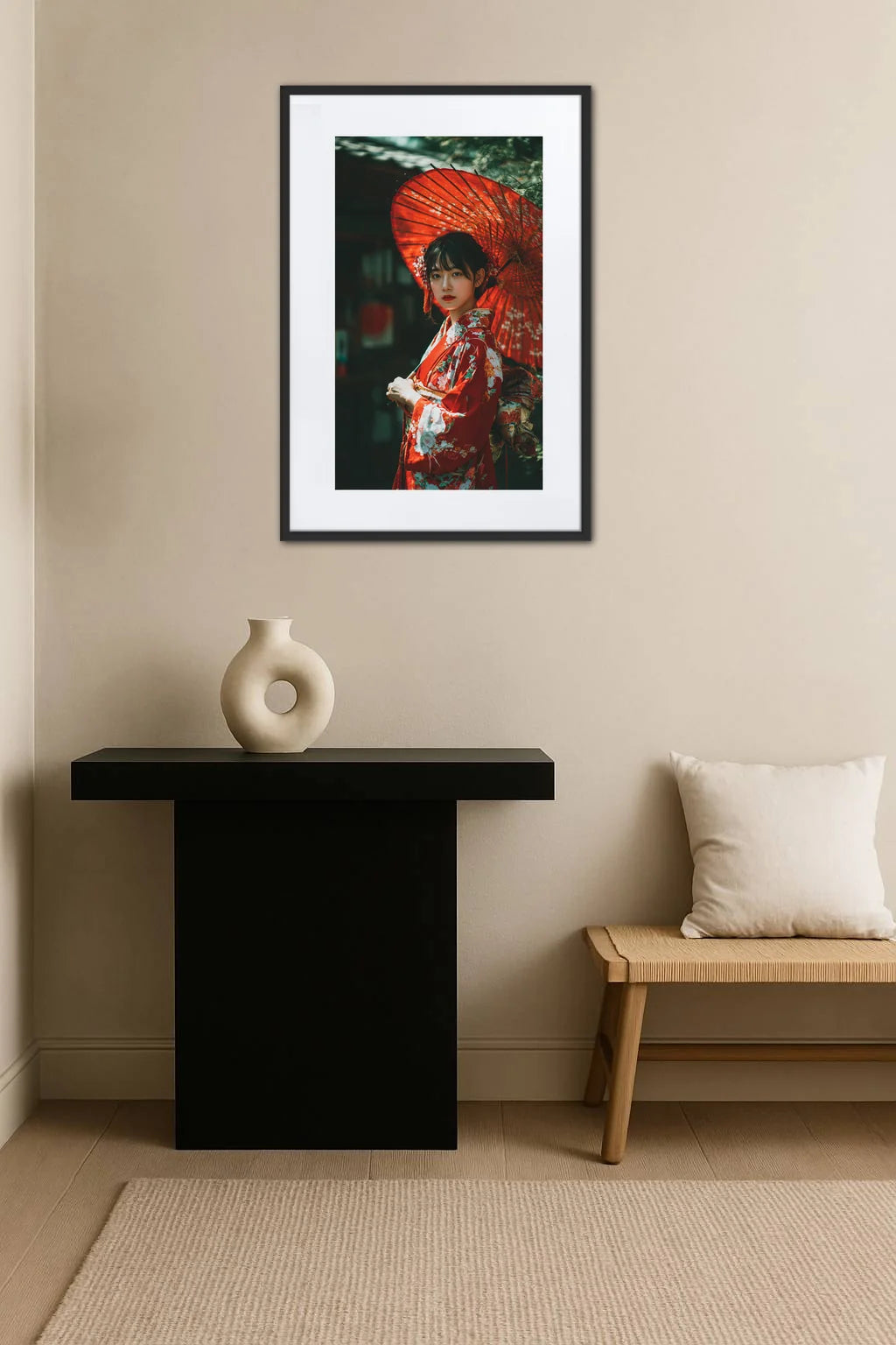 Tableau Kimono Japonais