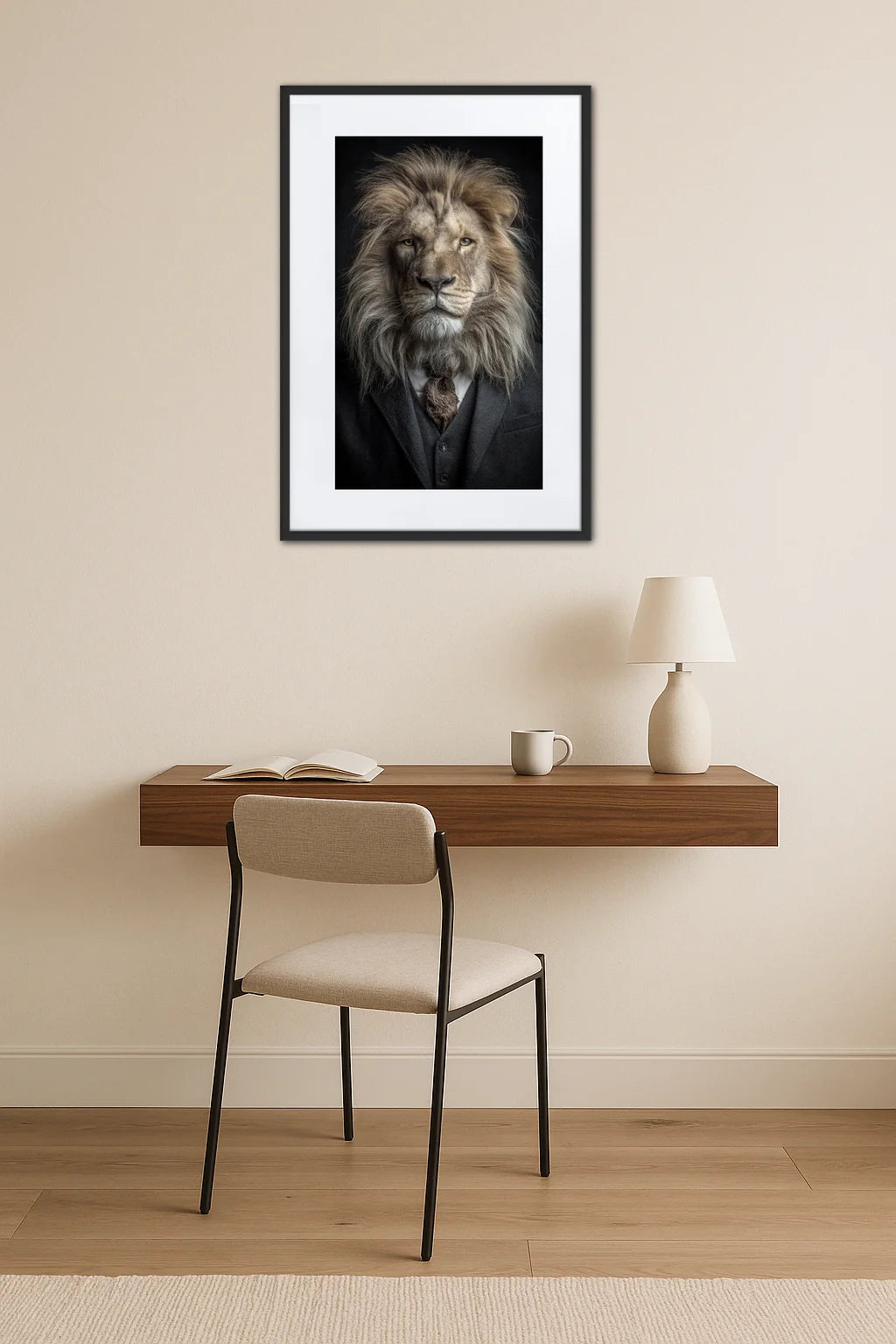 Tableau Lion Costume