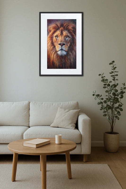 Tableau Lion Original