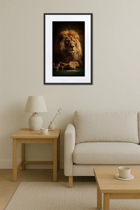 Tableau Lion Poker