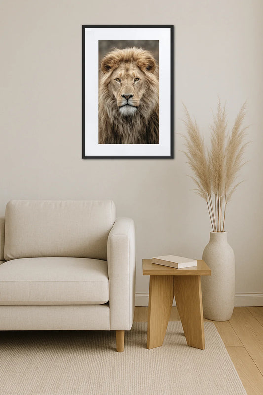 Tableau Lion Xxl