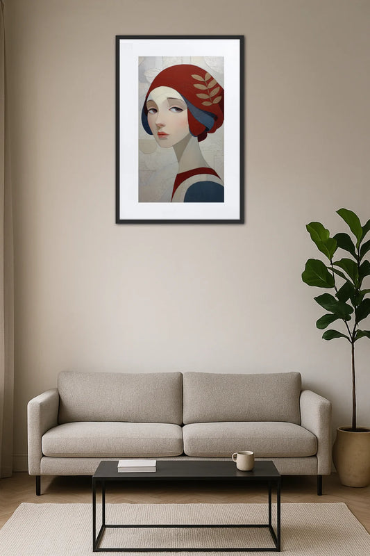 Tableau Marianne Moderne