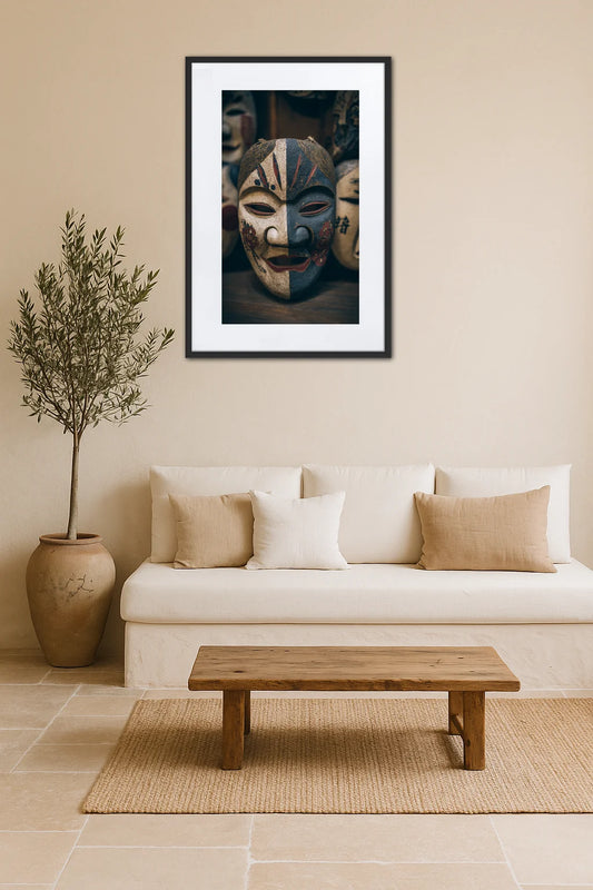 Tableau Masque Japonais