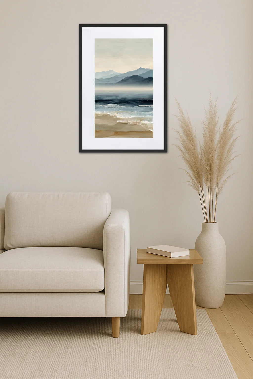 Tableau Mer Et Montagne