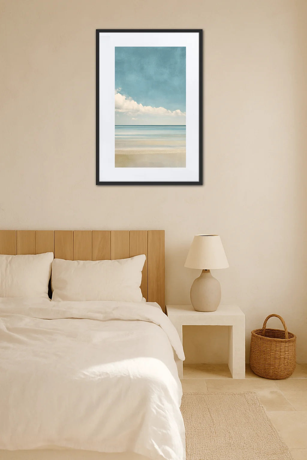 Tableau Mer Minimaliste