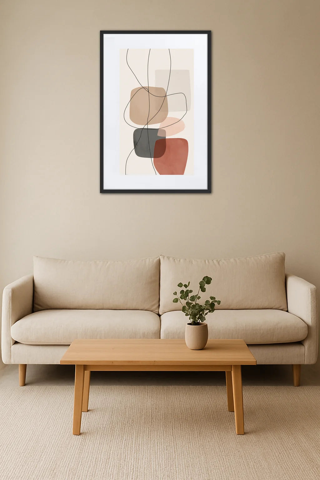 Tableau Minimaliste Moderne