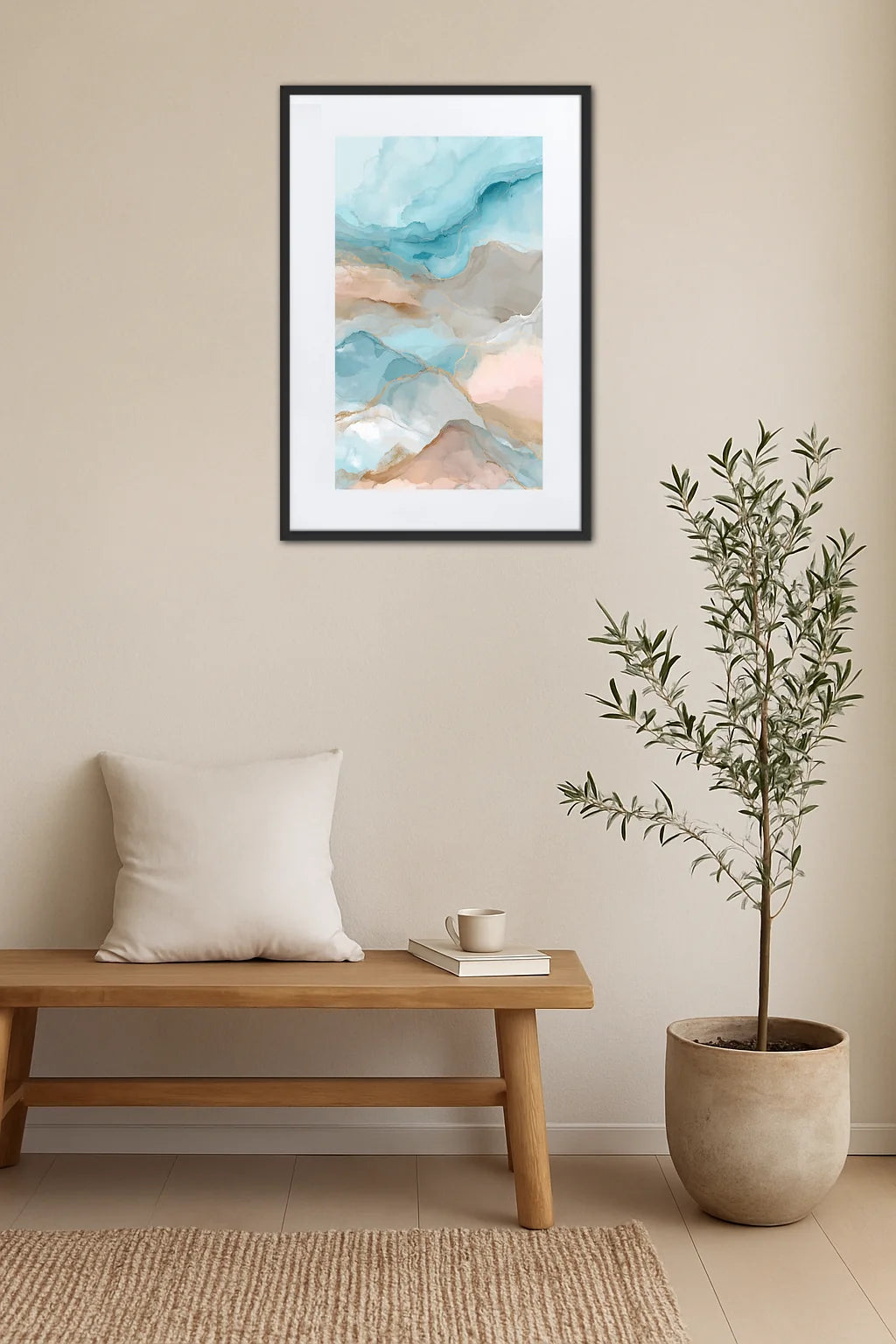 Tableau Moderne Aquarelle