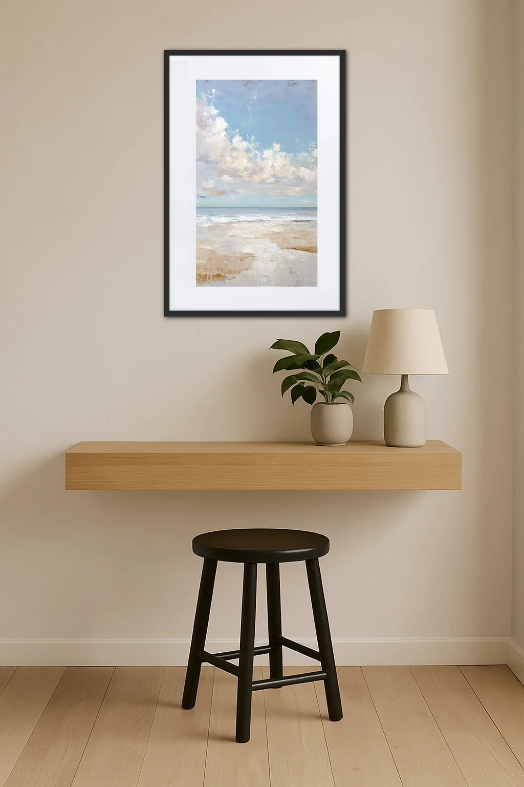 Tableau Moderne Bord De Mer
