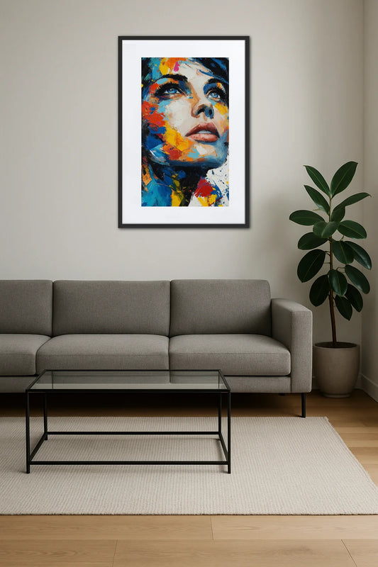 Tableau Moderne Femme