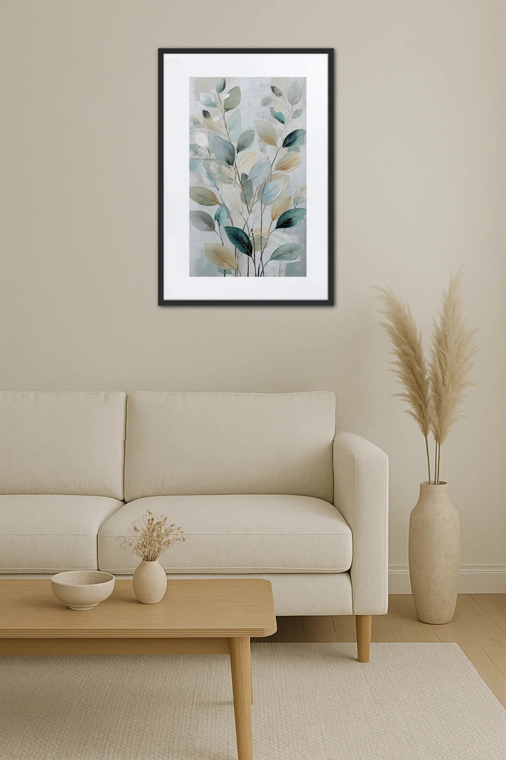 Tableau Moderne Feuille