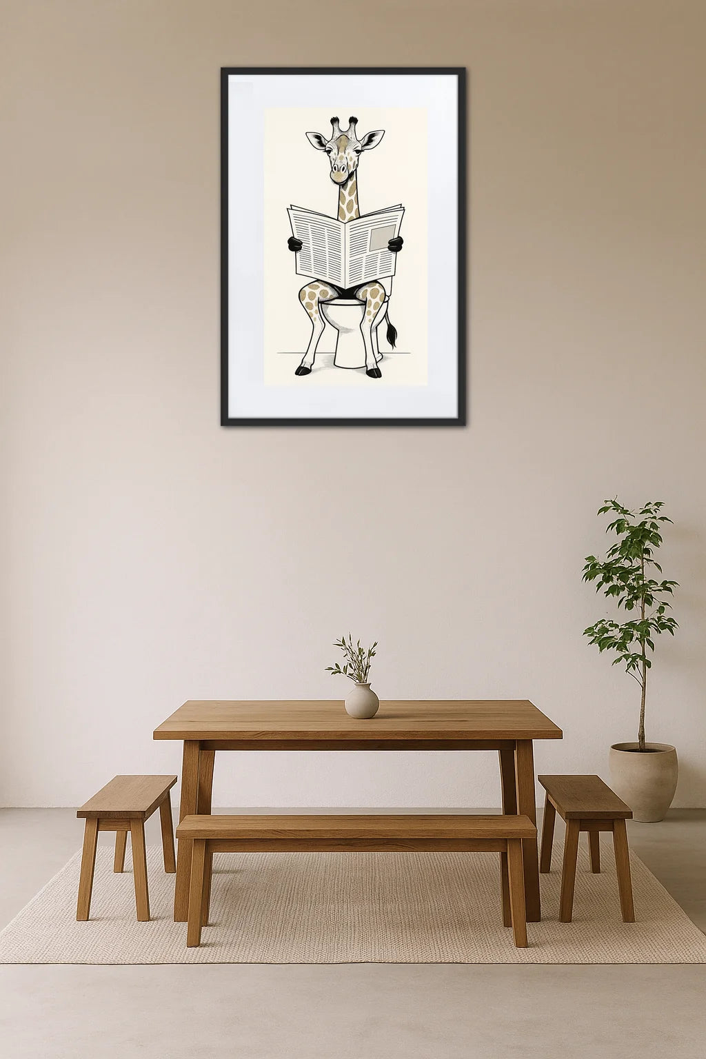Tableau Moderne Pour Wc