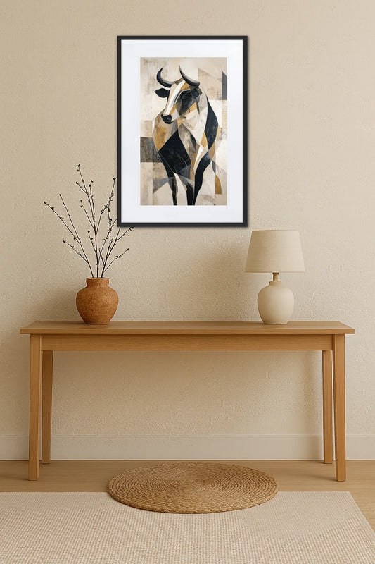 Tableau Moderne Taureau