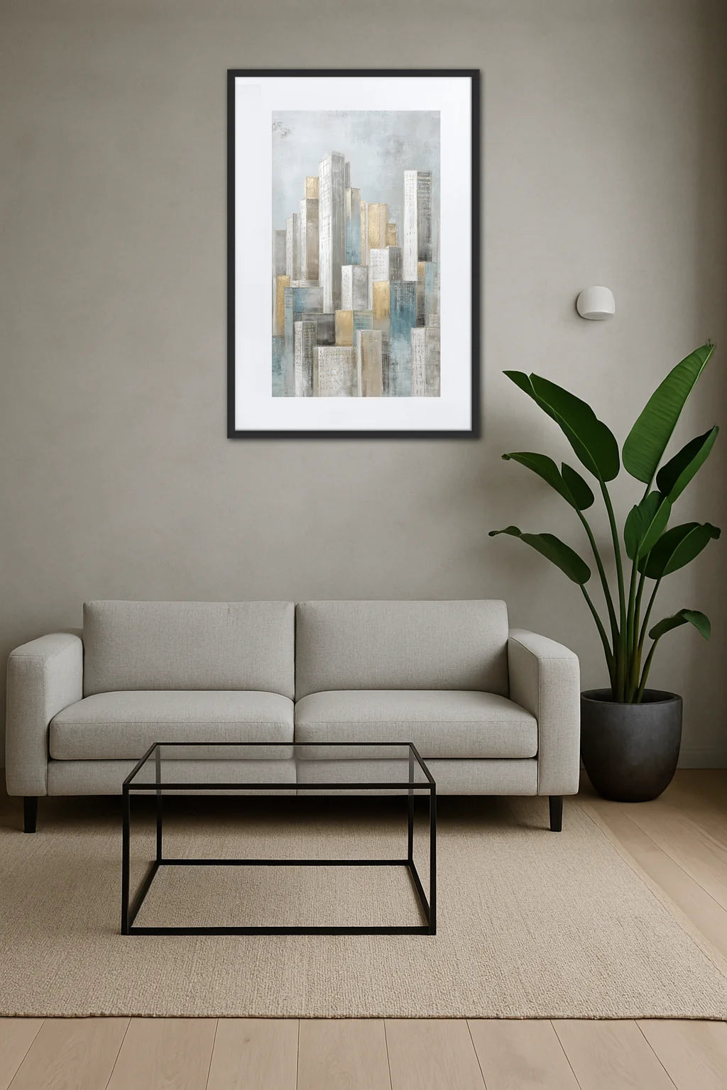 Tableau Moderne Ville