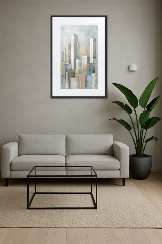 Tableau Moderne Ville
