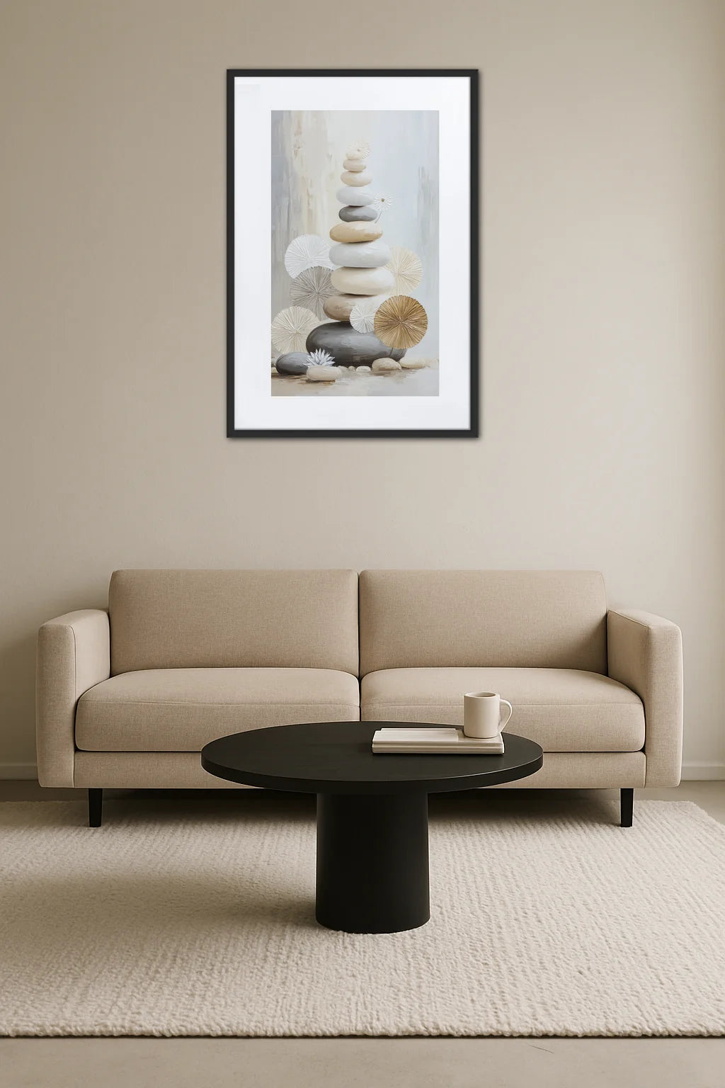 Tableau Moderne Zen