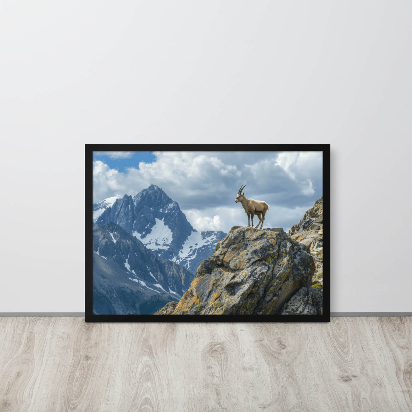 Tableau Montagne Animaux